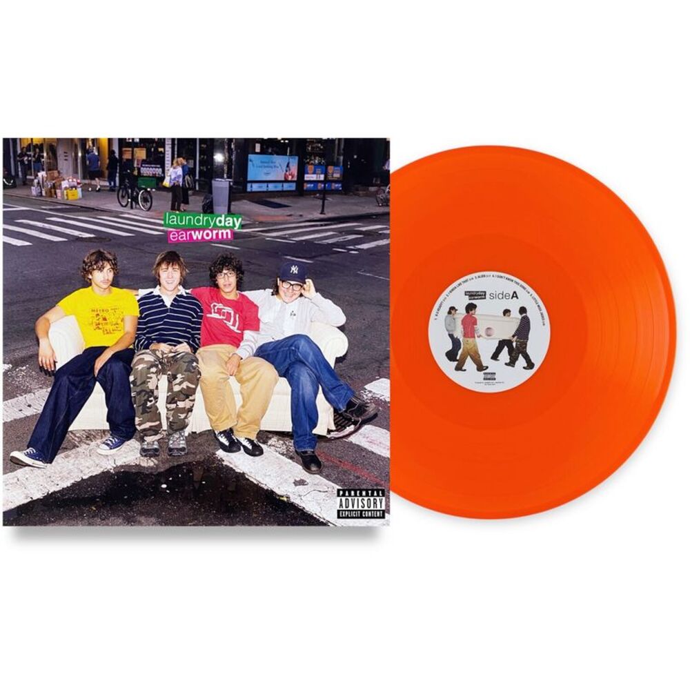 Laundry day - Earworm - Neon Orange  LP LP